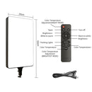 SH 24inch Led Panel Video Photography Flat Light Professional Studio Fill Light for Tiktok Youtube Photographic Lighting