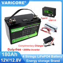 The Iron Core | 12.8V 180AH LiFePO4 Deep Cycle Battery for Solar & Off-Grid