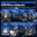 VDIAGTOOL V200 Car Electric Circuit Tester 6V-30V Automotive Power Probe Kit Electrical System Tester LCD Display Voltage Tester Electrical Diagnostic Tools ﻿