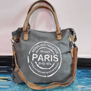 Top Quality Multifunctional Canvas Bags Printed Letters Travel Bags Vintage Style Shoulder Bags Handbags Tote Drop Shipping