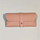 Cute Portable Sunglass Case - Pu Leather Soft Sunglasses Case Easy To Use Eyeglasses Case Pouch