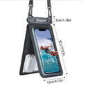 Universal Underwater Clear Cellphone Case Touchscreen Dry Bag With Neck Lanyard Waterproof Phone Pouch For Beach Pool Swimming