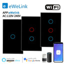 EWelink App WLAN Smart Switch Bluetooth RF Alexa Google Sprachsteuerung Nullleiter/Kein Nullleiter Installation Touch Lichtschalter