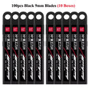 Fizz Metal Utility Knife Blade Paper Cutter Aluminum Alloy Pocket Knifes with Self-Locking Design Stationery Supplies