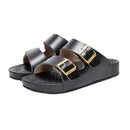 New Summer Beach Soft base massage Slippers Casual Double Buckle Non-slip Clogs Slides Women Men Slip on Flip Flop Shoe