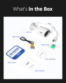 Annke 2MP HD Security Camera CCTV Analog 1080P 4-in-1 AHD/TVI/CVI/CVBS 3.6MM Lens Camera For analog Home Surveillance DVR System