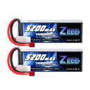 1/2units Zeee 11.1V 50C 5200mAh 3S Lipo Battery with Deans Plug Soft Case for RC Car DJI Quadcopter Airplane Helicopter  Drones
