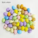 20/50Pcs DIY Easter Eggs Painting Foam White Easter Eggs for Kids Easter Gift Diy Craft Supplies Easter Decoration for Home 2024