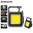 COB Taschenlampe Mini tragbare Schlüsselanhängerlampe 4 Beleuchtungsmodi EDC Fackel Outdoor wasserdichte Notfall Camping Angeln Arbeitsleuchten