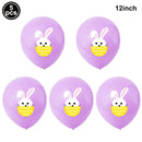 Happy Easter Foil Balloons Cute Bunny Balloons Egg Chick Balloons Easter Party Decoration Kids Easter Gift Easter Party Balloons