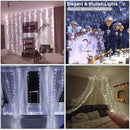 LED Curtain Garland Fairy Lights with 8 Modes for New Year Christmas Party Wedding Decoration