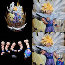 42cm Anime Dragon Ball Figur Super Saiyajin Son Gohan PVC Actionfigur mit Lichteffekt Sammlerstück Desktop-Statue Spielzeug Geschenke