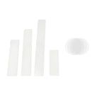 4PCS Wedding Party Flower Stand Cylinder Foldable Cardboard Centerpiece Dessert Table Columns Display Stand 40+60+80+100cm