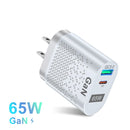 USLION AU EU US UK Plug 65W GaN Charger Tablet Laptop Fast Charger USB Type C Quick Charger Mobile Phone Charger For iPhone POCO