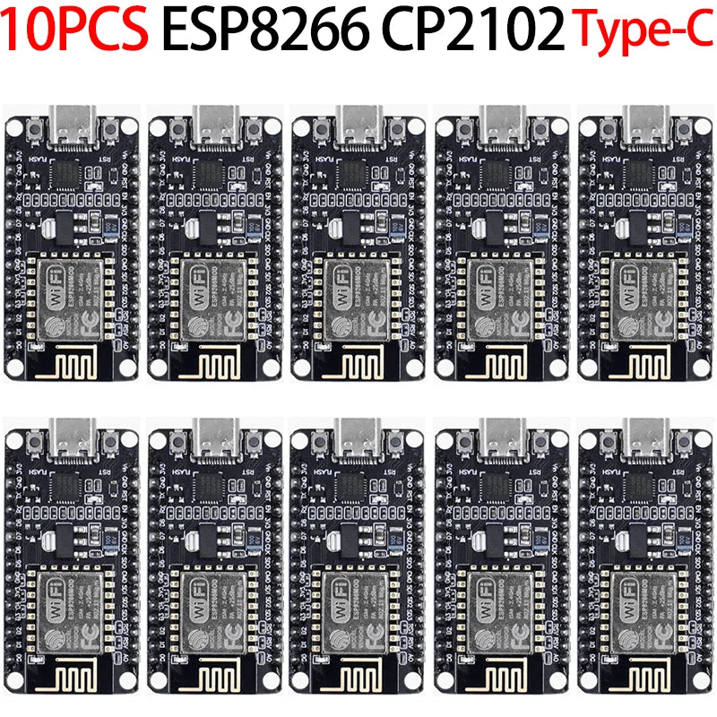 Wireless Module CH340/CP2102/CH9102X NodeMcu V3 V2 Lua WIFI Internet of Things Development Board Based ESP8266 ESP-12E