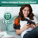 Shoulder Heating Pad With Massage 6 Adjustable Temperature HF Vibration Relax Muscle Brace Wireless Control for IOS/Android