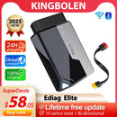 [2025 NEW] KINGBOLEN Ediag Elite Bi-Directional Scanner with Lifetime free update &15 Resets Car Diagnostic Tool pk Thinkdiag