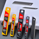 9mm 18mm Utility Knife Replacement Blades,Snap Off Carbon Steel Blades for Cutting Knives, Hobby, Craft Knife, Box Cutter