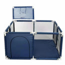 2026 Baby Playpens Light Gray Corralito for Baby Playground with Pull Ring Child Safety Barrier Fence Ball Box Game Playpen