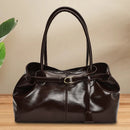 PU Leder Hobo Handtasche, Slouchy Top-Griff Tasche, Mode Arbeitstaschen, Große Umhängetasche für Damen, Arbeit, Shopping, Reisen