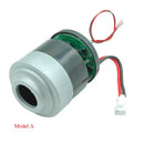 Bürstenloser Elektrolüftermotor DC7.4V/12V 80W/120W 140W Hochleistungs-Saugleistung Metalllaufrad für Staubsauger