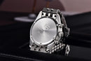2026New PAGANI DESIGN Quartz Panda Dial Watch Sapphire Luxury Luminous 500 Bezel Men Watch 316L All Steel Japan Movt Chronograph