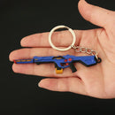 Valorant Weapon Keychain Reaver Karambit Vandal Prime Champions Skins Samurai Sword Pocketknife Weapon Model Gifts Toys for Boys