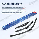 Opel Windscreen Wiper Front + Rear Blades Kit for Vauxhall Opel Corsa D E 2006-2014