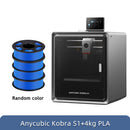 Anycubic Kobra S1 Multi-Color 3D Printer High Precision Core XY Stable Structure Ultra-Quiet Max Speed 600mm/s 3D Printer