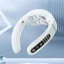 Nackenmassagegerät 15 Gänge 6 Modi Zervikaltherapie Massagestimulator 8-Kopf USB-Ladefunktion Vibrationsimpuls für Zuhause und Büro