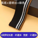 Gerippter bunter Strickstoff, Rippbündchen, weiche Stoffe, DIY-Kleidungszubehör, Kragen, Bündchen, Saum, Unterseite, Polyester, elastisch zum Nähen