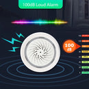 Tuya Smart Life WLAN-Sirenenalarm 100 dB Lautsprecher 18 Klingeltöne mit Blitzlichtalarm für Haus-Sicherheitssystem