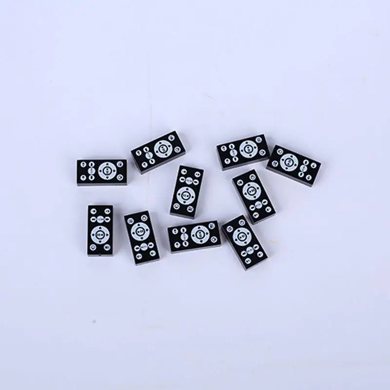 MOC City Building Blocks Character Accessories Mini Brick Audio Computer Brick Control Center Radar Keyboard Pattern Toy K037