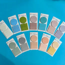 100 Sheets Posted It Transparent Sticky Notes Self-Adhesive Annotation Books Notepad Bookmarks Memo Pad Index Tabs Stationery