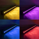 SHEHDS 18x18w Wash Light RGBWA UV LED Bar Party Lights For DJ Disco Wedding Home Christmas Decoration DMX512 Pixel Control