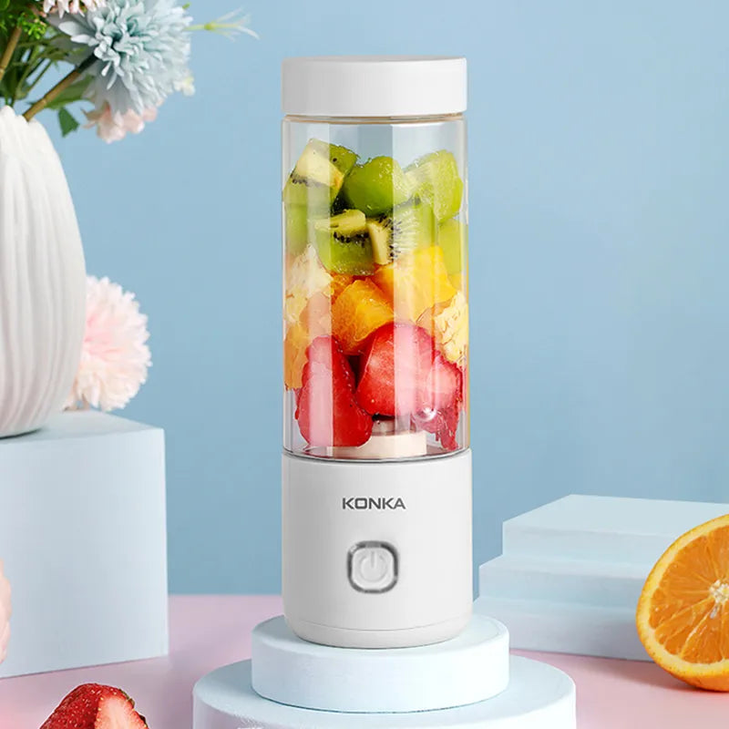 KONKA 280ML USB Portable Blender Electric Juicer Fruit Mixers Fruit Extractors Mixer Multifunction Juice Maker Machine