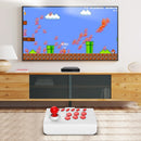 Potable Gamepad 3 Connection Modes Vintage Arcade Console Sensitive Precise Support Turbo Serial Sending for Switch/PS4/PS3