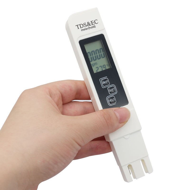 Portable Water TDS Meter Pen EC Conductivity Tester Water Quality Monitor for Drinking Water Fertilizer Concentration