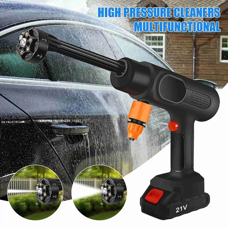 95Bar  Electric High Pressure Washer 6-in-1 Car Washing Garden Water Gun Spray Gun for Makita 18V Battery