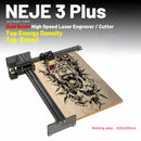 NEJE 3 Plus Lasergravur-Schneidmaschine Laserschneider CNC-Router Lasergravierer Metall Bluetooth Wireless Control Offline-Arbeit