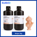 Elegoo 1KG/2KG/4KG UV Resin 2.0 For 3D Printer SATURN 3 ULTRA 3D Printing Material UV Resin Normal 1kg Liquid Bottle