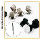 1x Multifunktionaler Stift-Clip, federbelasteter Stifteinsatz, Stifthalter-Clips, Stifthalter aus Stahl, selbstklebende Stift-Clips, Desktop-Aufbewahrung