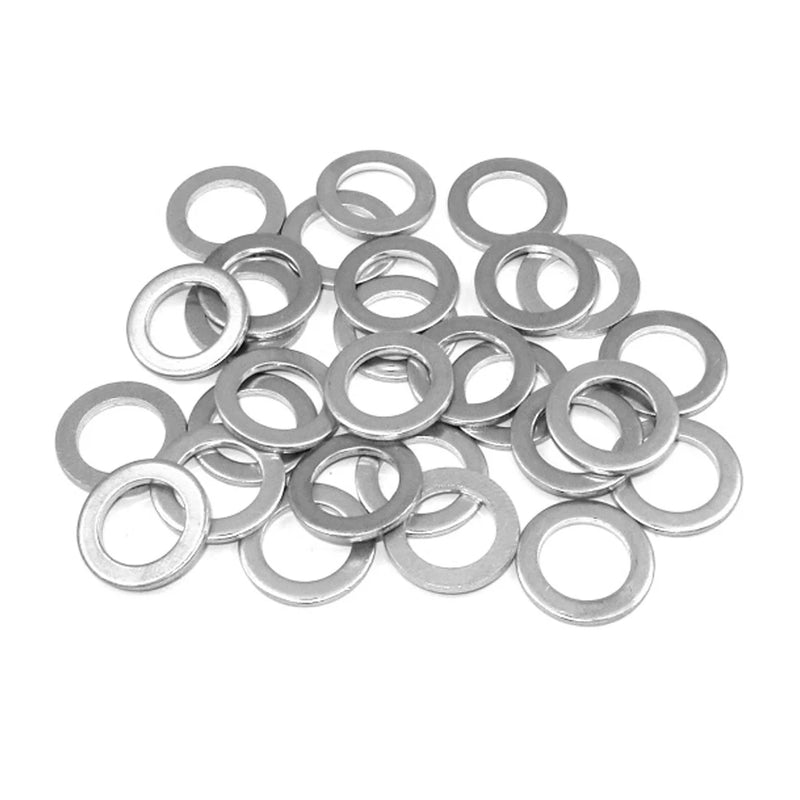 100/50Pcs For Honda Accord Civic CRV CRZ HRV Acura 14MM Oil Drain Plug Crush Washers Gaskets 9410914000 94109-14000 94109 14000