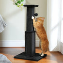 The Tall Timber | 81cm Natural Sisal Cat Scratching Post with Removable Toy