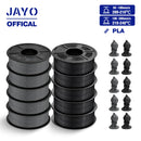 The LayerStack | 10-Roll 1.75mm 3D Printer Filament Collection (PLA / PETG / SILK)