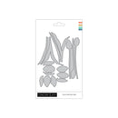 New Garden Bunny Tulip Flower Clear Stamps Metal Cutting Dies Stencil for Decorating Scrapbook Diy Paper Card 2024 Spring Easter