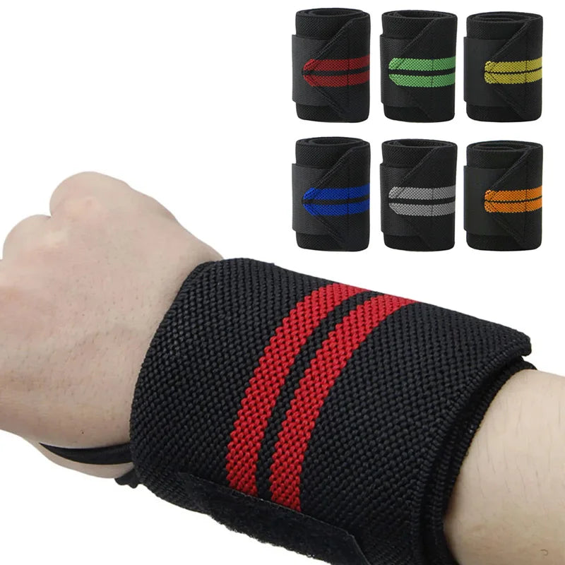 Adjustable Soft Wristbands Wrist Support Bracers Weight Lifting Gym Sports Wristband Carpal Protector Breathable Wrap Band Strap