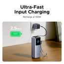 UGREEN Nexode Pro 200W 25000mAh Power Bank Retractable Cables Portable PD External Battery PowerBank for Laptop Fast Charge