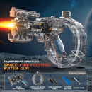 Electric Water Gun with Flashing Function That Continuously Delivers Powerful Water Spray Summer Outdoor Toy Children's Gift