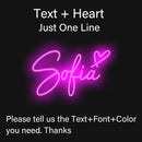 Name Neon Sign Led Dimmable Custom Neon Sign Wedding Birthday Customized Gifts Boy Girl Bedroom Wall Decor Hanging Neon USB 5V